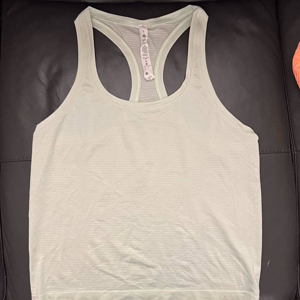 Women's Light Green Lululemon Tank Top